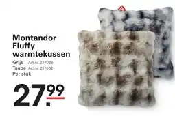 Sligro Montandor Fluffy warmtekussen aanbieding