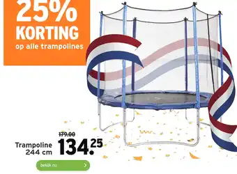 GAMMA Trampoline aanbieding