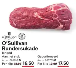 Sligro O'Sullivan Rundersukade aanbieding