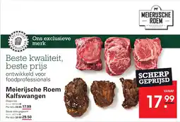 Sligro Meierijsche Roem Kalfswangen aanbieding