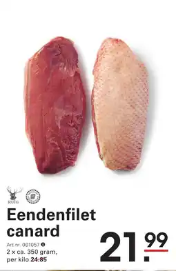 Sligro Eendenfilet canard aanbieding