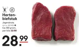 Sligro Hertenbiefstuk aanbieding