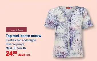 Makro Top met korte mouw aanbieding