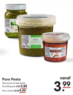 Sligro Pesto aanbieding