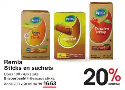 Sligro Fritessaus sticks aanbieding