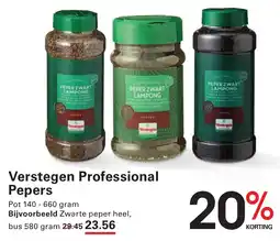 Sligro Verstegen Professional Pepers aanbieding