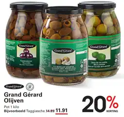 Sligro Grand Gérard Olijven aanbieding