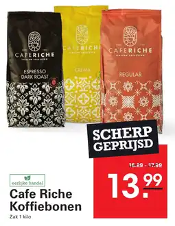 Sligro Cafe Riche Koffiebonen aanbieding