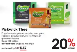 Sligro Pickwick Thee aanbieding
