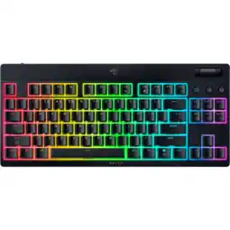 MediaMarkt Razer Blackwidow V4 Low Profile Tenkeyless Hyperspeed Gaming Keyboard (green Switch) - Us Qwerty Lay aanbieding