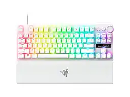 MediaMarkt Razer Huntsman V3 Pro Tenkeyless Keyboard 8khz - White Ed. Us Layout Bedraad Gamingtoetsenbord Wit aanbieding