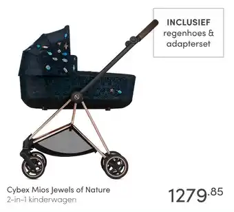 Baby & Tiener Cybex Mios Jewels of Nature 2-in-1 kinderwagen aanbieding