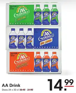 Sligro AA Drink aanbieding