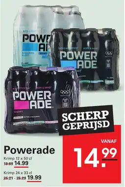 Sligro Powerade aanbieding