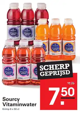 Sligro Sourcy Vitaminwater aanbieding