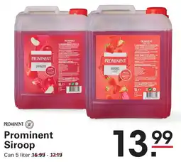 Sligro Prominent Siroop aanbieding