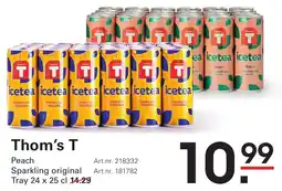 Sligro Thom's T aanbieding