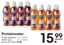 Sligro Proteinwater aanbieding