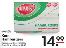 Sligro Kern Hamburgers aanbieding
