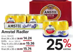 Sligro Amstel Radler aanbieding