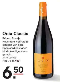 Sligro Onix Classic aanbieding