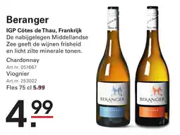 Sligro Beranger aanbieding