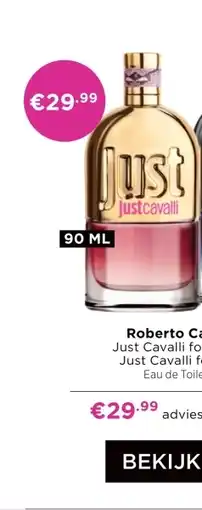 ICI Paris XL Roberto Just Cavalli for Her aanbieding