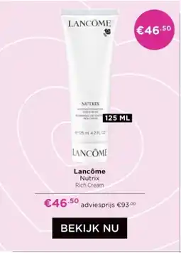 ICI Paris XL Lancôme Nutrix aanbieding