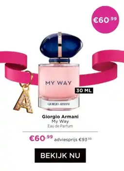 ICI Paris XL Giorgio Armani My Way aanbieding