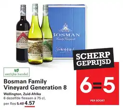 Sligro Bosman Family Vineyard Generation 8 aanbieding