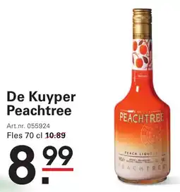 Sligro De Kuyper Peachtree aanbieding
