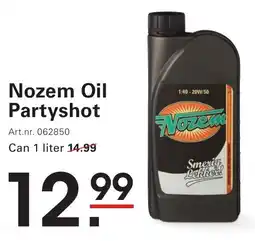 Sligro Nozem Oil Partyshot aanbieding