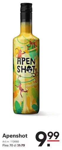 Sligro Apenshot aanbieding