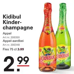 Sligro Kidibul Kinderchampagne aanbieding