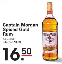 Sligro Captain Morgan Spiced Gold Rum aanbieding