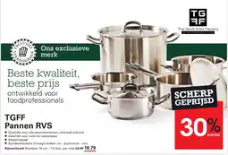 Sligro TGFF Pannen RVS aanbieding