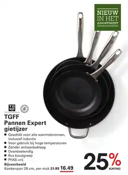 Sligro TGFF Pannen Expert gietijzer aanbieding
