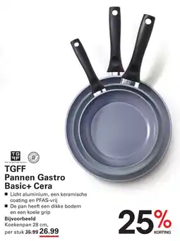 Sligro TGFF Pannen Gastro Basic+ Cera aanbieding