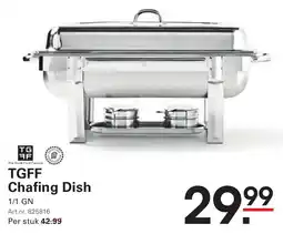 Sligro TGFF Chafing Dish aanbieding