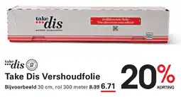 Sligro Take Dis Vershoudfolie aanbieding