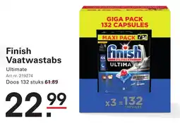 Sligro Finish Vaatwastabs aanbieding