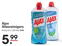 Sligro Ajax Allesreinigers aanbieding