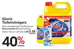 Sligro Glorix Toiletreinigers aanbieding