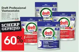 Sligro Dreft Professional Vaatwastabs aanbieding