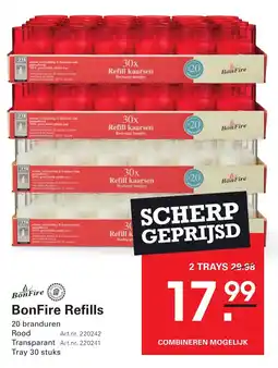 Sligro BonFire Refills aanbieding