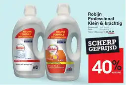 Sligro Robijn Professional Klein & krachtig aanbieding
