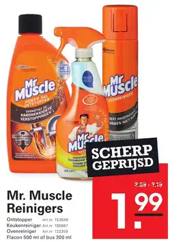 Sligro Mr. Muscle Reinigers aanbieding