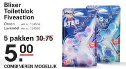 Sligro Blixer Toiletblok Fiveaction aanbieding