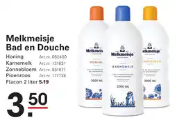 Sligro Melkmeisje Bad en Douche Honing aanbieding