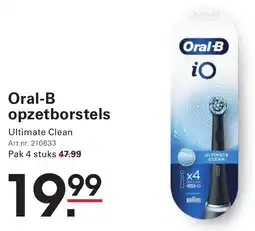 Sligro Oral-B opzetborstels aanbieding
